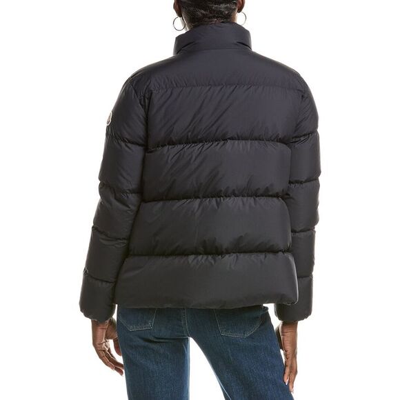 Moncler Womens  Mauzin Down Jacket, Blue - Picture 2 of 5
